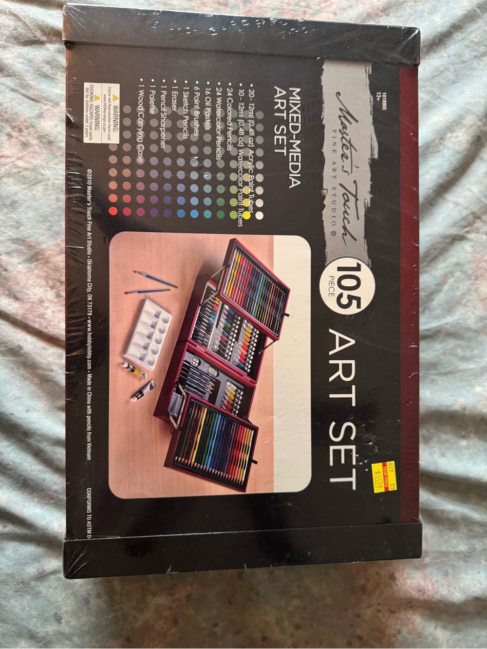Master’s Touch 105-Piece Mixed-Media Art Set